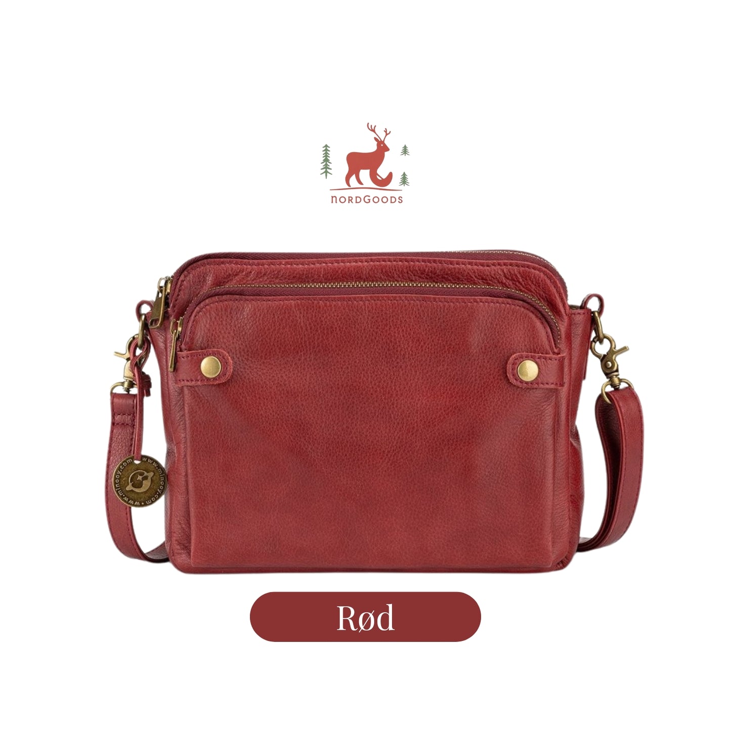 ❄️Vinterudsalg 🎁- Nordlys Crossbody Leather Shoulder Bag