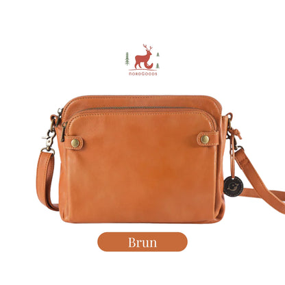 ❄️Vinterudsalg 🎁- Nordlys Crossbody Leather Shoulder Bag